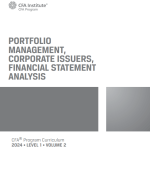 2024 CFA programmas mācību programmas 1. līmeņa kastes komplekts