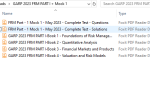 2023 FRM vizsga 1. rész GARP + Mock 1