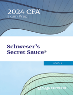 2024 CFA Schweser Secret Sauce 2. līmenis