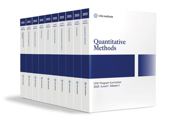 2025 CFA Program Curriculum Level 1 Box Set 2025 CFA Program Curriculum Level 1 Box Set