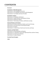 FRM Del I 2023 Schwesers hemmelige saus