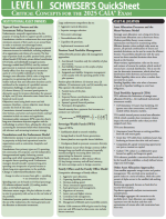 CAIA Level 2 Schweser Notes 2025 + Formula Sheet