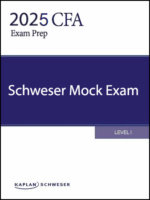 CFA 2025 Schweser Mock Exams Level 1