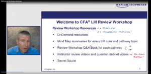 CFA 2025 Level 3 Schweser Question Review Videos Portfolio Management Pathway