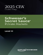 CFA 2025 Schweser Secret Sauce Nível 3 - Percurso dos mercados privados