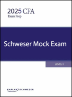 CFA 2025 Schweser Mock Exams Level 2