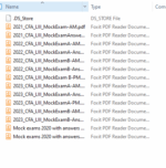 CFA Level 3 Official Mock Exams from 2020 to 2025 with Answers