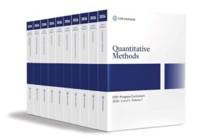 2026 CFA Program Curriculum Level 1 Box Set