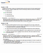 CAIA 2025 UpperMark Mock Exams Level 1