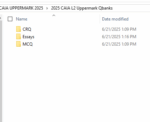 CAIA 2025 Level 2 UpperMark Question Bank, CRQ and Essay Questions