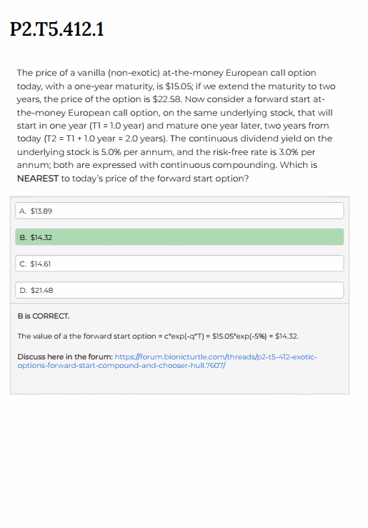 2025 bt frm p2 FRM 2025 Part 2 Bionic Turtle Practice Questions and Mock Exams