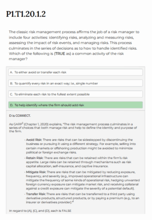 FRM 2025 Part 1 Bionic Turtle Practice Questions and Mock Exams