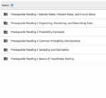 2026 CFA Level 1 Schweser Prerequisite Program