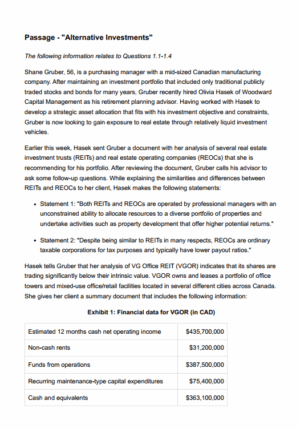 CFA 2026 Level 2 Salt Solutions Mock Exams