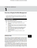 2026 CFA Program Curriculum Level III Portfolio Management Pathway Box Set