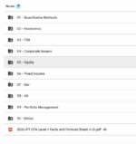 CFA 2026 Level 2 IFT Study Notes with Formula Sheet