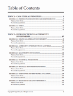 CAIA úroveň 1 2026 Príručka UpperMark + list vzorcov