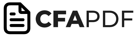 cfapdf logo